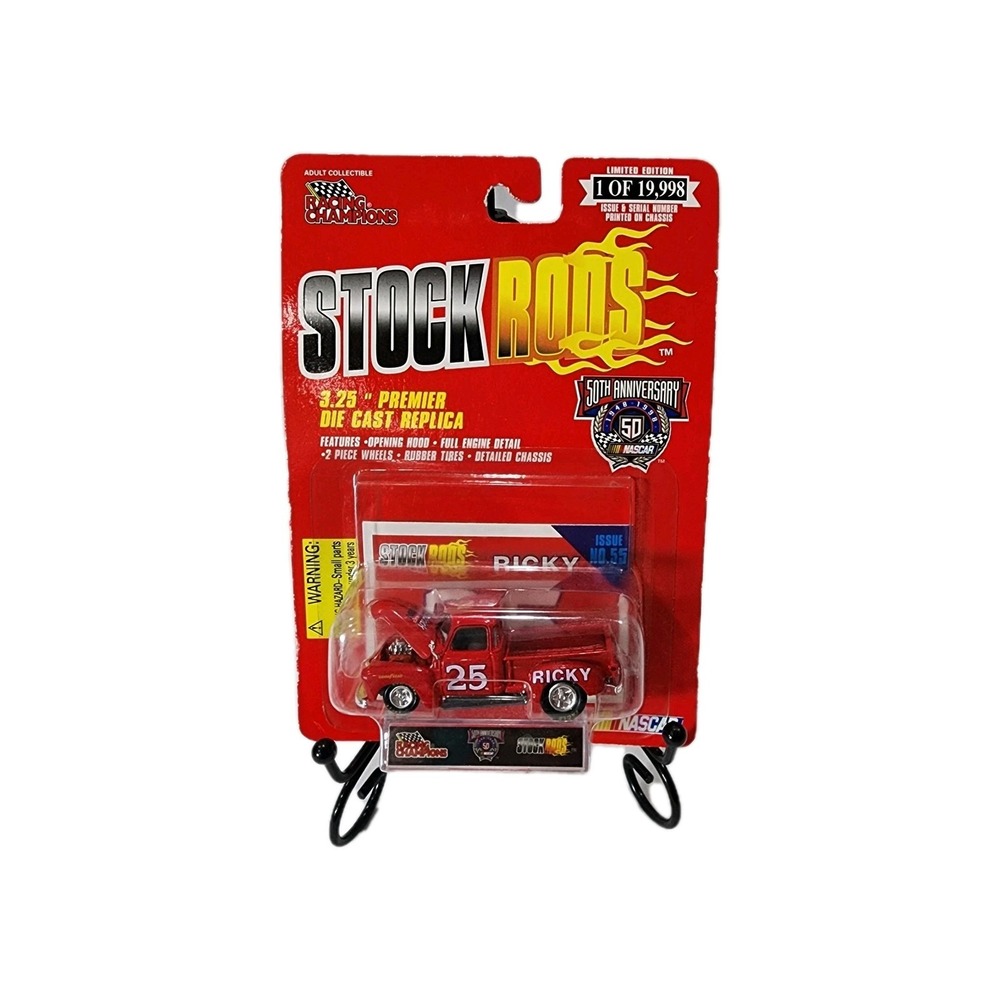 Racing Champions Stock Rods Ricky Rudd Hendrick Red Issue #55 Limited Edit. NIP